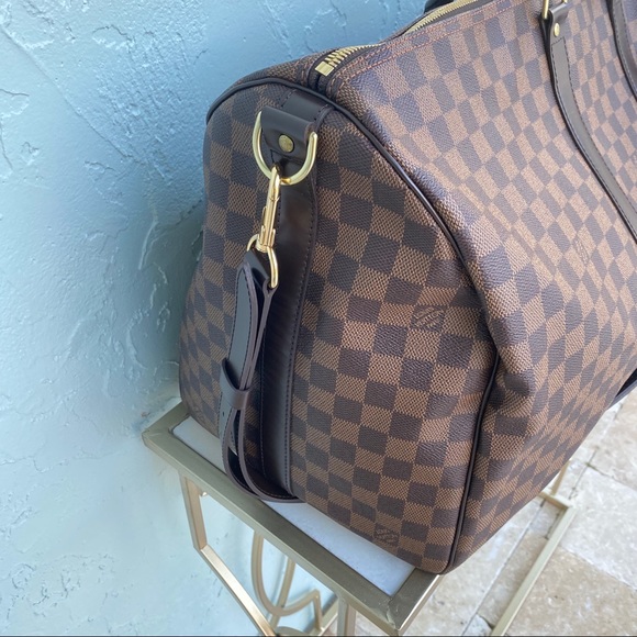 🚫SOLD🚫 Louis Vuitton Damier Ebene Keepall 55 - Picture 5 of 13
